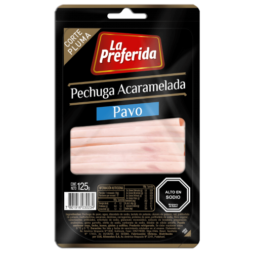 pechuga acaramelada la preferida